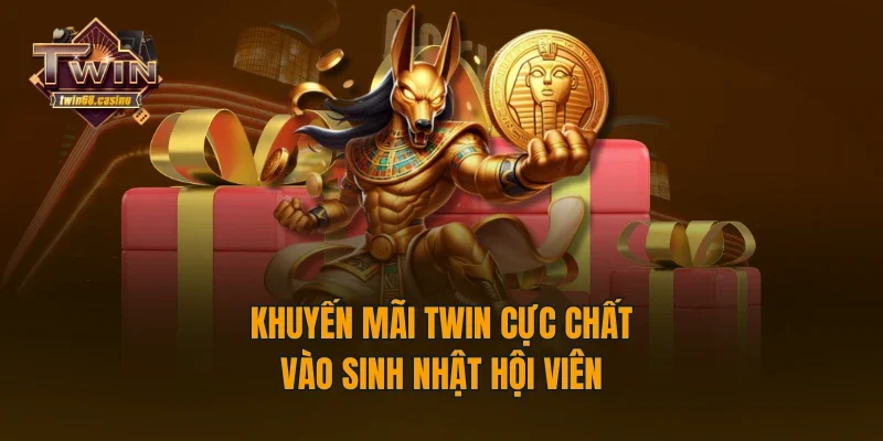 Khuyến mãi TWIN cực chất vào sinh nhật hội viên